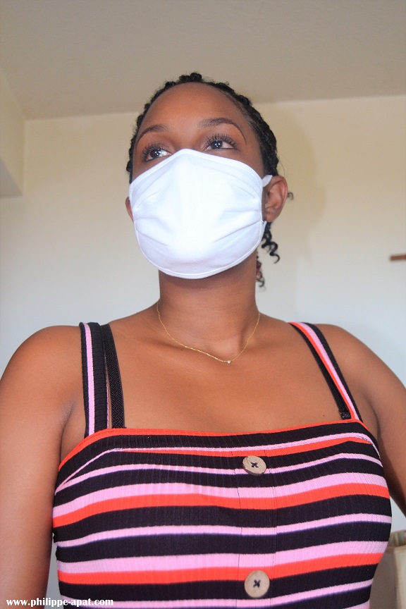 Masques en tissu lavables reutilisables